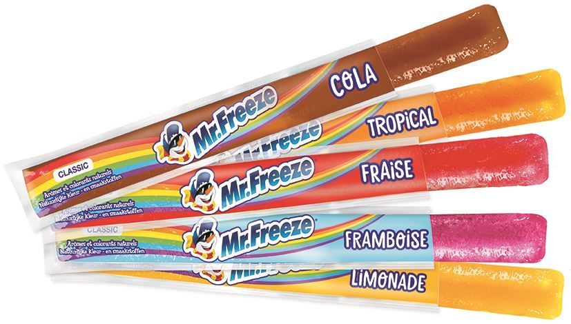 Mister freeze classic goûts assortis - MR.FREEZE - Carton de 140 unités