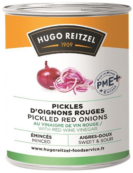 Pickles d'oignons rouges vinaigre - HUGO REITZEL - Boite 4/4