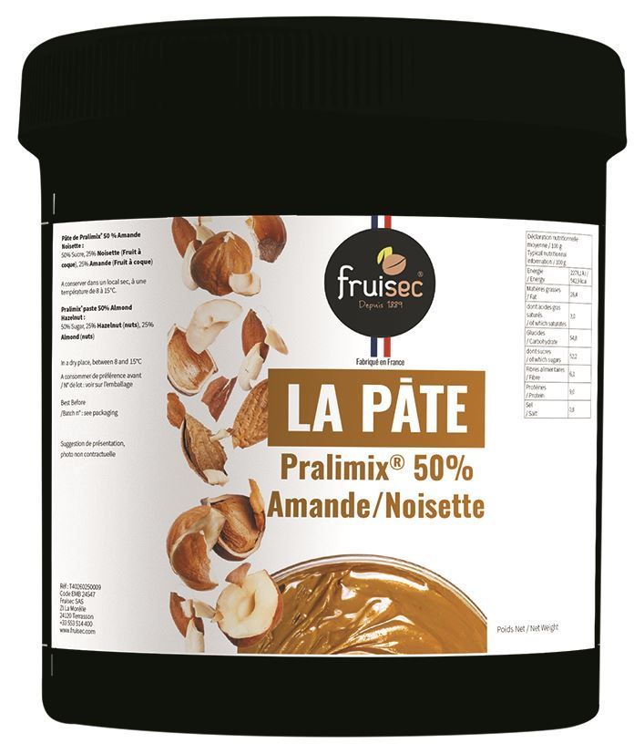 Praliné amande noisette 50%