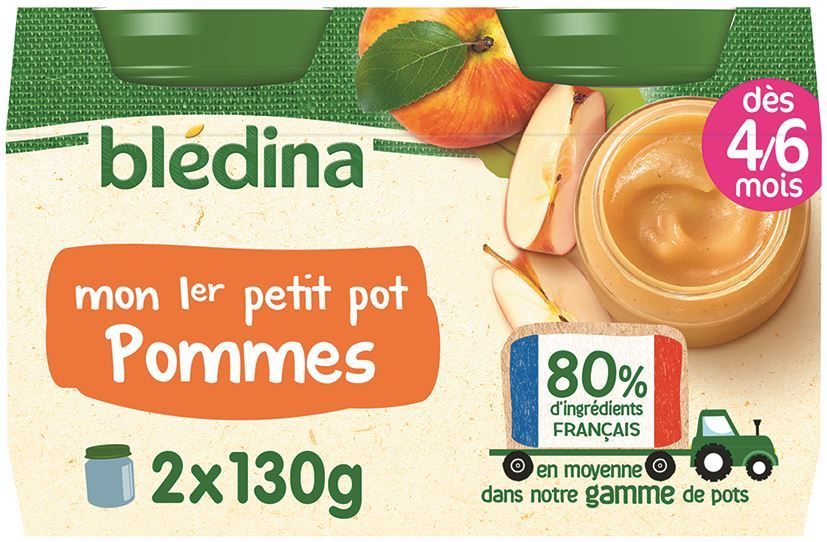 Petits pots bébé 4 mois - Blédina