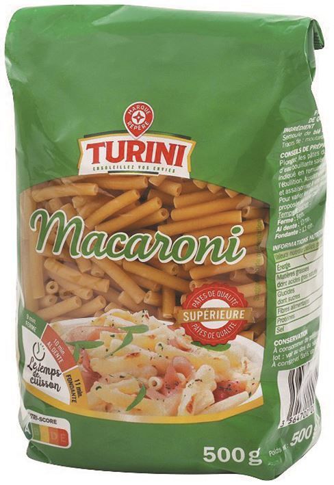 Macaroni - REPERE - Paquet de 500 g