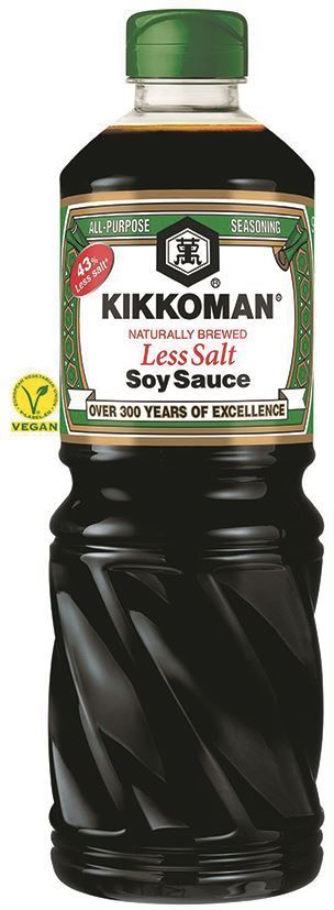 Sauce soja à teneur réduite en sel - KIKKOMAN - Bouteille de 975 ml