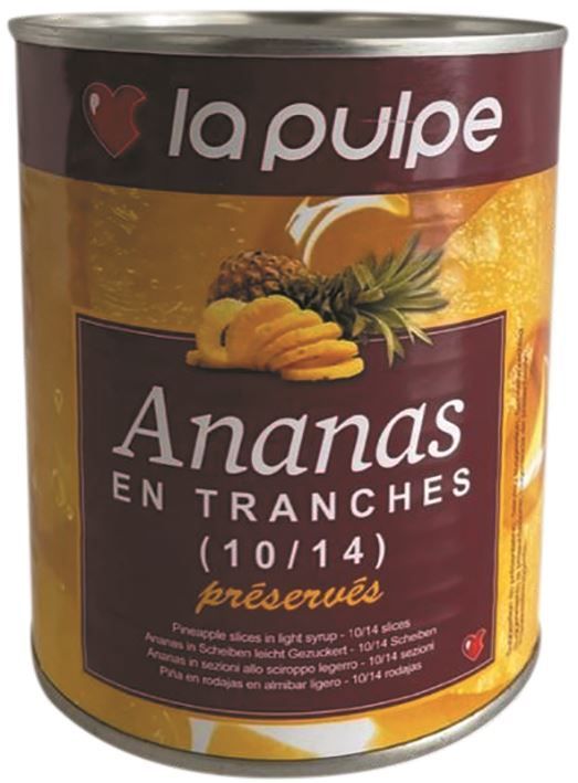 Ananas en tranches au sirop léger - LA PULPE - Boite 4/4