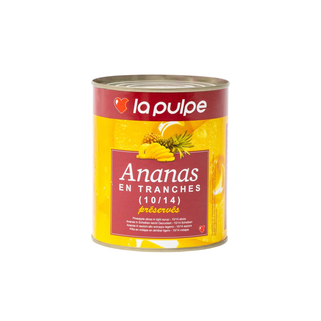 Ananas en tranches au sirop léger - LA PULPE - Boite 4/4