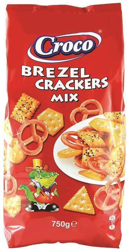 Assortiment de biscuits salés - CROCO - Sachet de 750 g