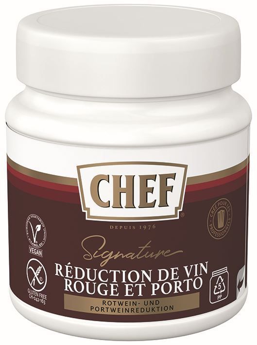 Réduction de vin rouge et Porto Signature - CHEF® - Pot de 580 g