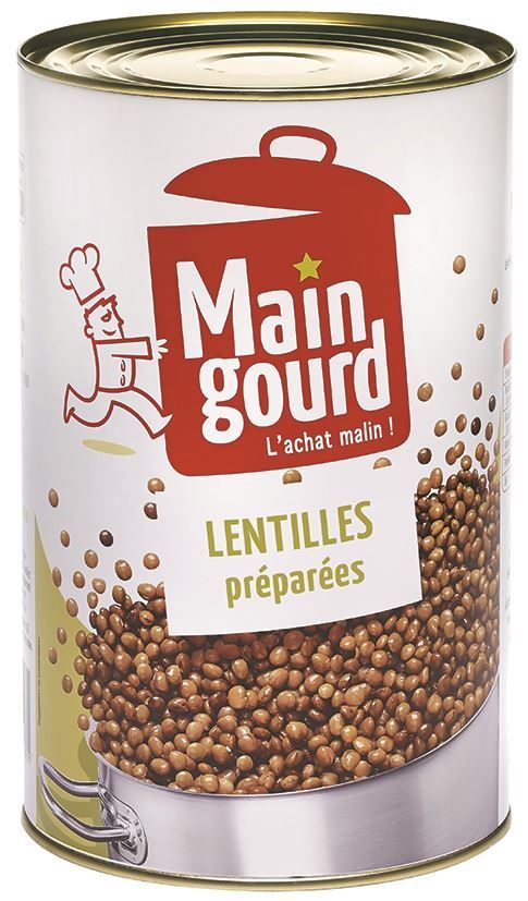 Lentilles préparées - MAINGOURD - Boite 5/1