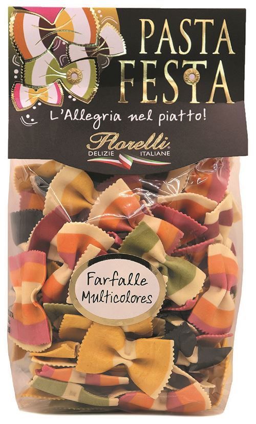 Farfalles multicolores - ARTESANI - Carton de 12 sachets