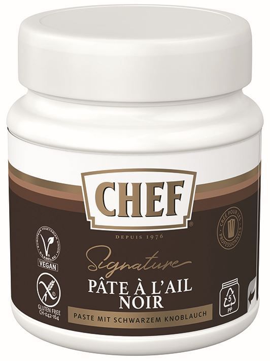 Pâte à l'ail noir Signature - CHEF® - Pot de 580 g