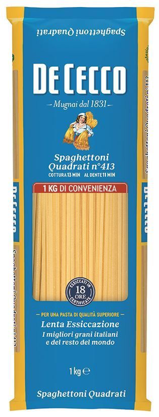 Spaguettoni Quadrati - DE CECCO - Sachet kg