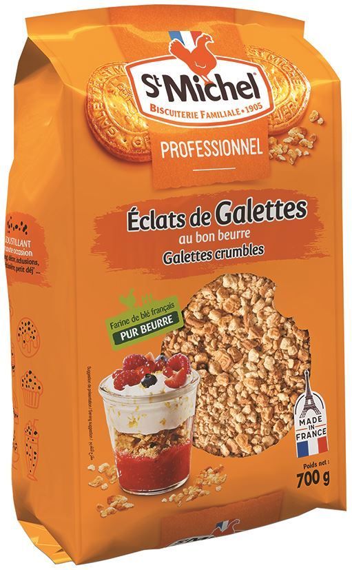 Éclats de galettes au bon beurre - ST MICHEL - Sachet de 700 g