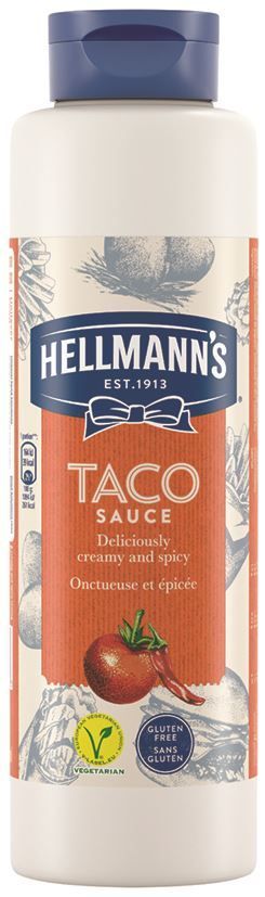 Sauce Taco - HELLMANN'S - Flacon de 876 g