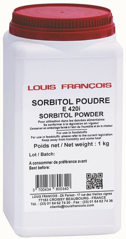 Sorbitol en poudre - LOUIS FRANCOIS - Boite de 1 kg