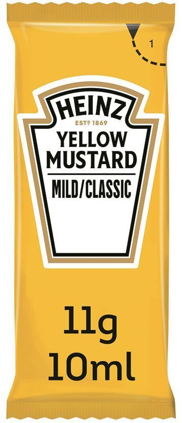 Yellow moutarde classic - HEINZ - Carton de 200 doses