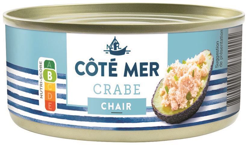 Chair de crabe - COTE MER - Lot de 6 boîtes