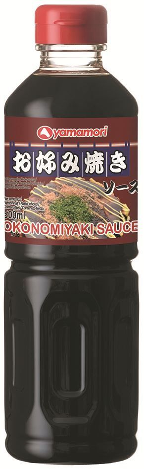 Sauce okonomiyaki - YAMAMORI - Bouteille de 500 ml