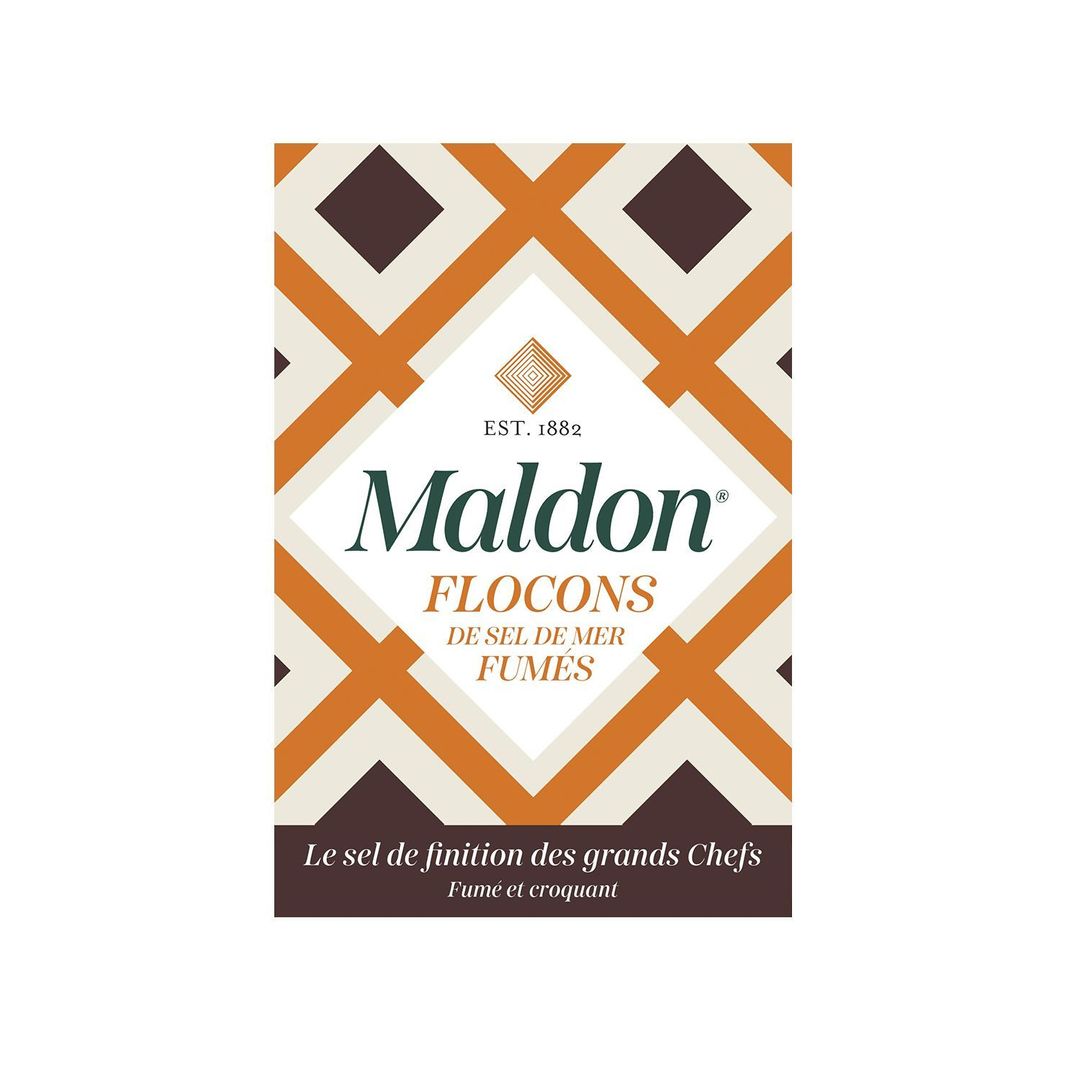 Flocons de sel de mer fumés - MALDON - Boite de 125 g