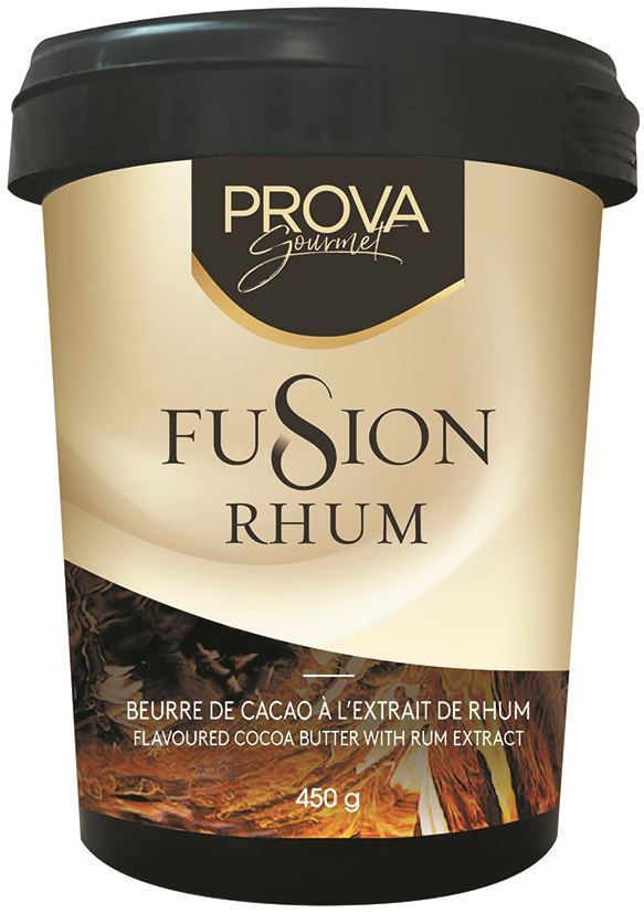 Beurre de cacao saveur rhum - PROVA - Pot de 450 g