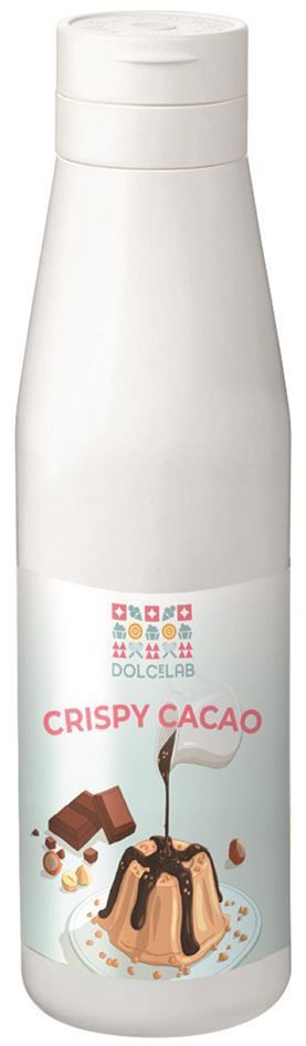 Sauce croustillante cacao et noisette - GRECI - Bouteille de 950 g