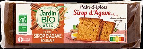 Pain d'épices Bio - JARDIN BIO - Carton de 12 sachets