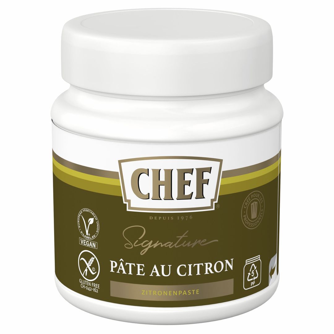 Pâte au citron Signature - CHEF® - Pot de 580 g