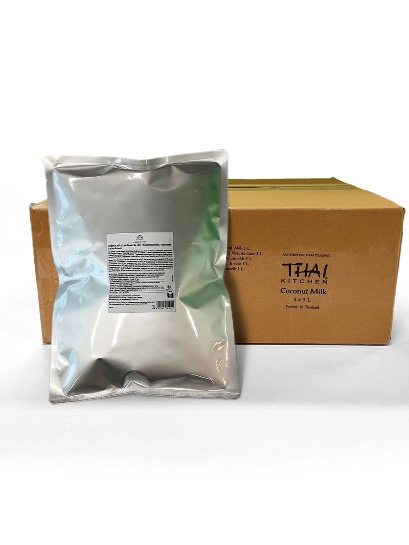 Lait de coco - THAI KITCHEN - Poche de 3 L