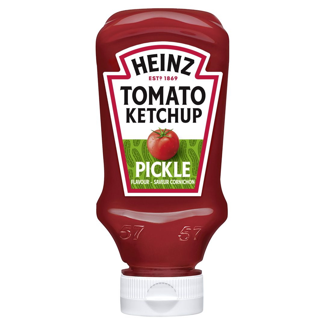 Ketchup tomato saveur cornichon - HEINZ - Flacon de 220 ml