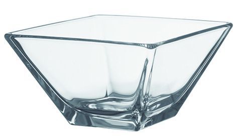 Coupelle verre pyramide 11x11cm - Carton de 24