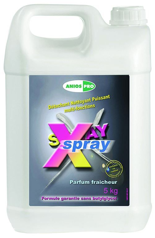 Nettoyant détachant multi surfaces Anios X Spray - ANIOS - Bidon de 5l