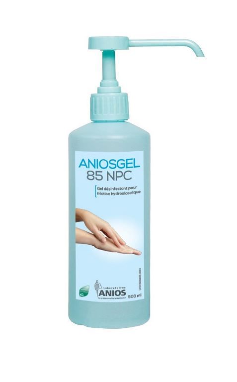 Gel hydroalcoolique Aniosgel 85 NPC - ANIOS - Flacon de 500ml