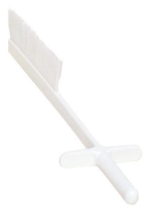 Brosse polyester blanc spécial trancheur 49cm - A l'unité