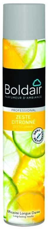 Désodorisant fraîcheur citron Bold'air - BOLDAIR - Aérosol de 500ml