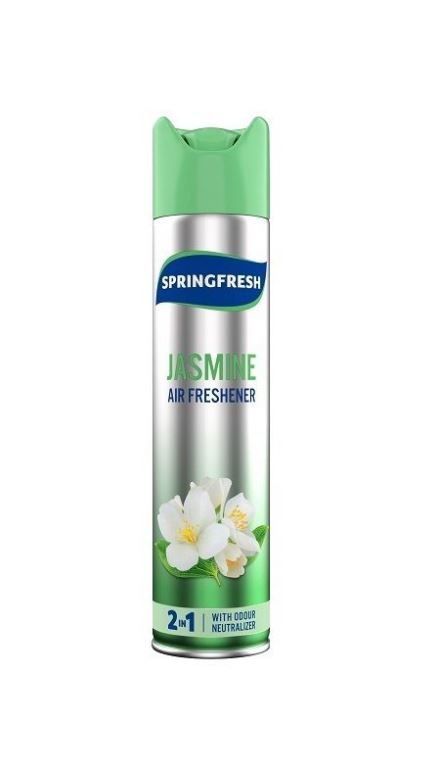 Désodorisant fraîcheur florale jasmin - SPRINGFRESH - Aérosol de 300ml