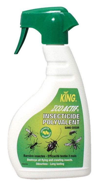 Insecticide polyvalent pour volants et rampants - KING - Flacon de 500ml
