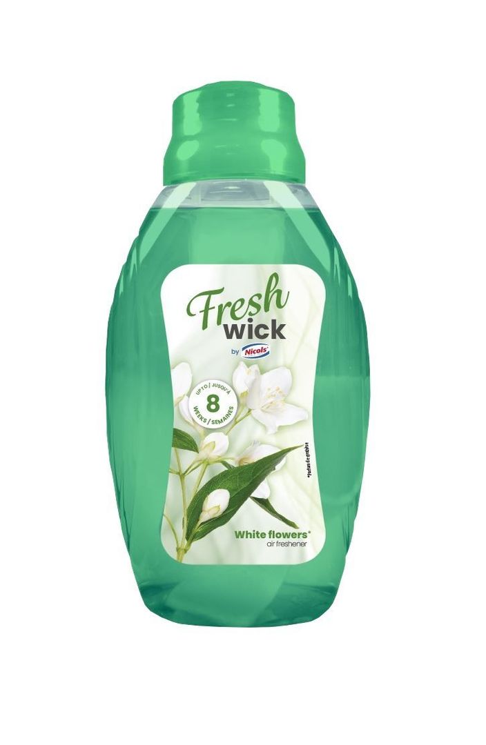 Désodorisant liquide avec mèche fraicheur floral - NICOLS - Flacon de 375ml