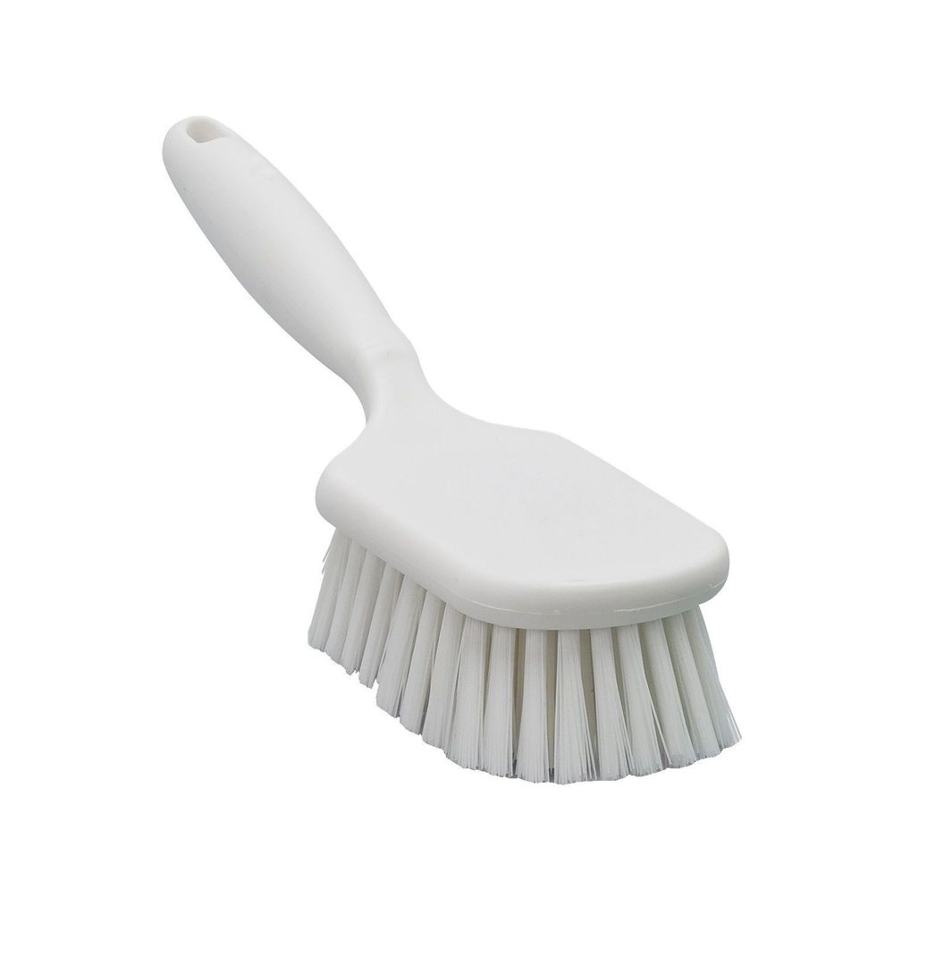 Brosse polyester fibre mi-dur 25cm blanche - FALCON BRUSH - A l'unité