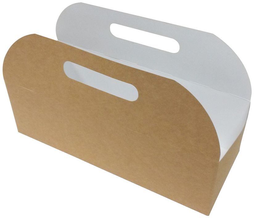 Boite de portage carton brun 35x13,4x11cm - GAULT ET FREMONT - Paquet de 25