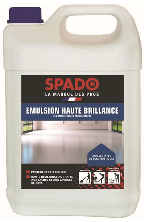 Emulsion haute brillance E30 - SPADO - Bidon de 5l