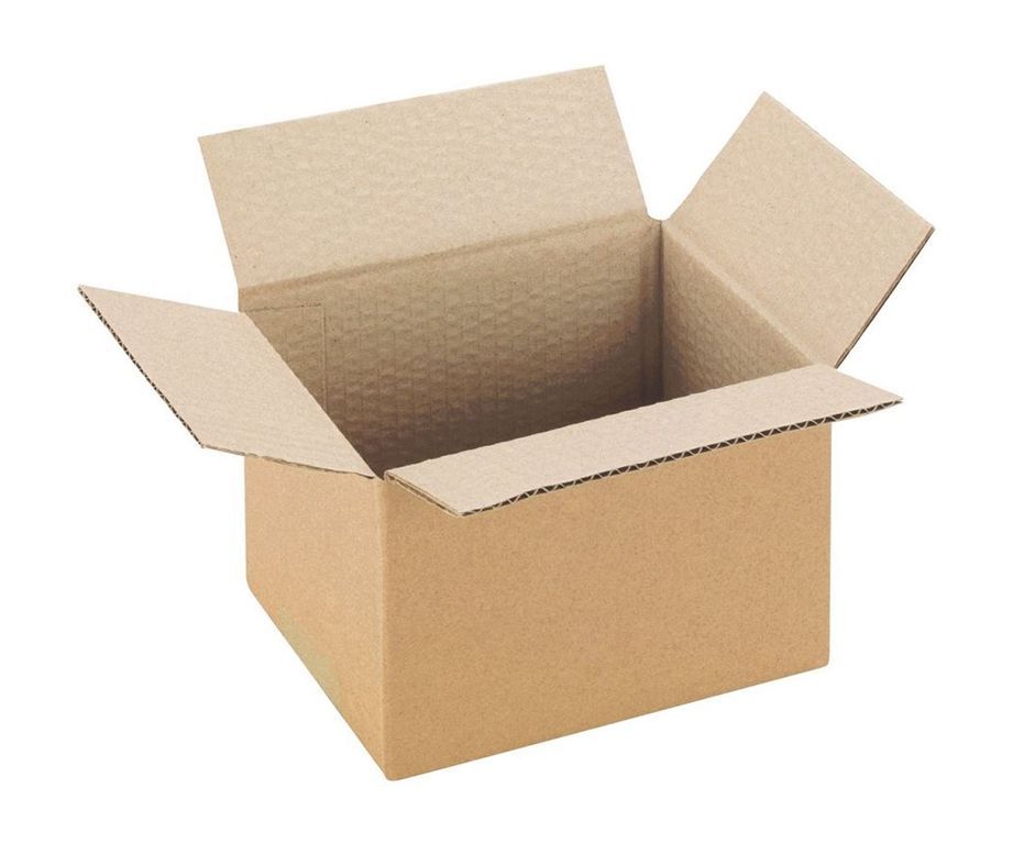 Caisse américaine carton simple cannelure 20x20x20cm - A l'unité