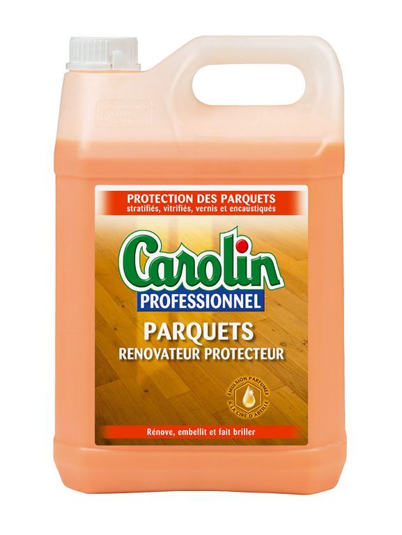 Emulsion rénovatrice pour parquets - CAROLIN - Bidon de 5l