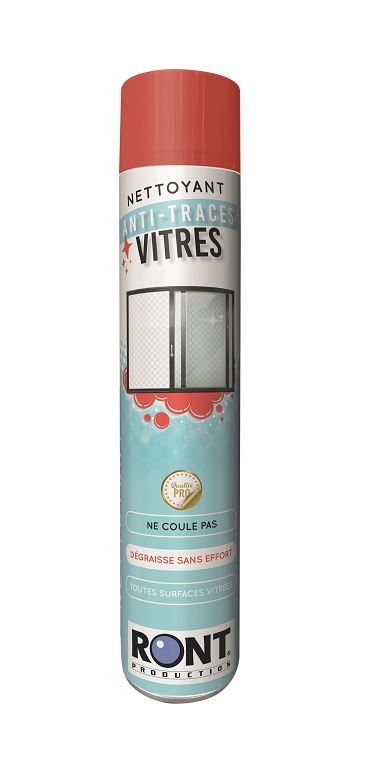 Nettoyant vitres et surfaces modernes - RONT PRODUCTION - Aérosol de 1000ml