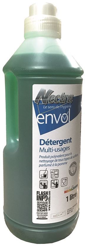 Détergent multi-usages - NECTRA - Flacon de 1l