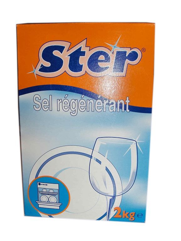 Sel régénérant pour lave vaisselle Ster - ESCO - Boite de 2kg