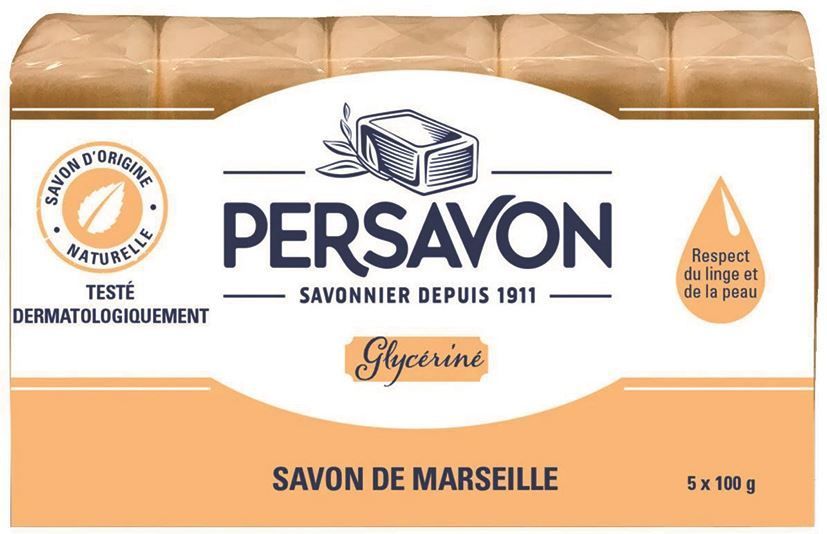 Savon de marseille emballé individuellement - PERSAVON - A l'unité