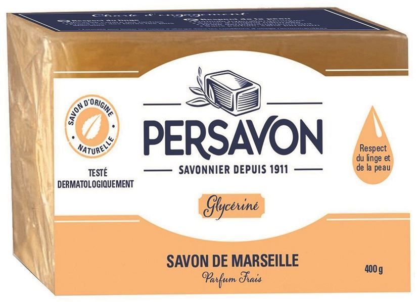 Savon de marseille 400gr - PERSAVON - A l'unité