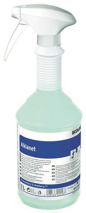 Nettoyant vitres et surfaces Alklanet - ECOLAB - Flacon de 1l