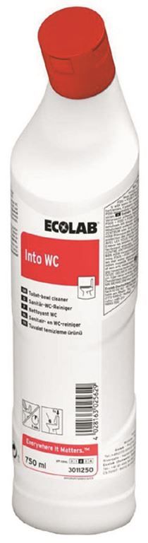 Gel WC Into WC - ECOLAB - Flacon de 750ml