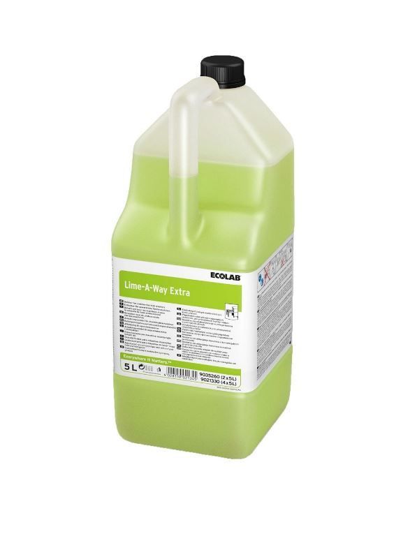 Détartrant liquide acide Lime A Way Extra - ECOLAB - Bidon de 5l