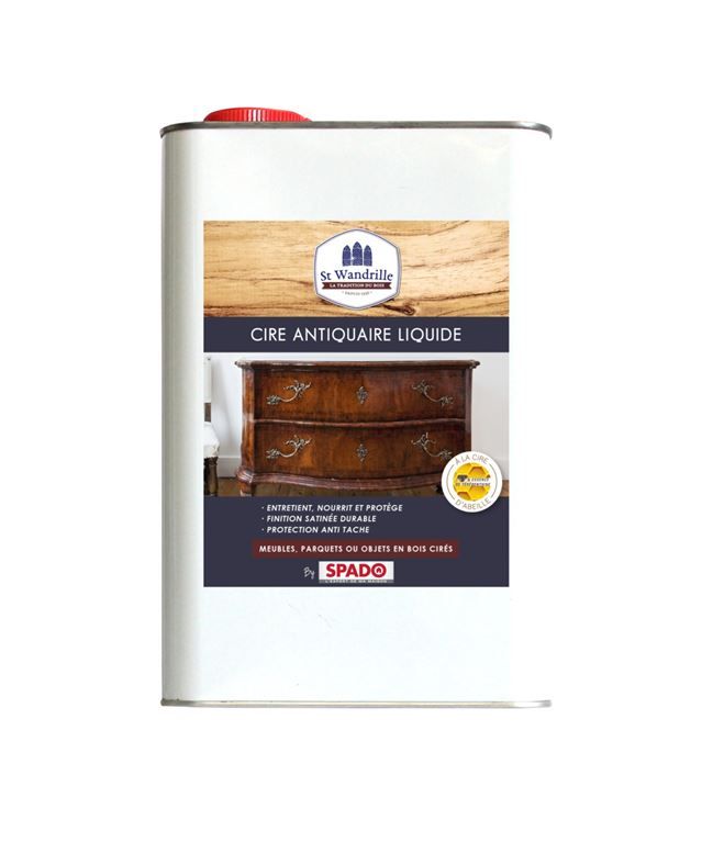 Cire liquide bois St Wandrille - SPADO - Carton de 4x5l