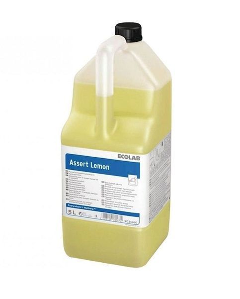 Détergent liquide plonge manuelle Assert Lemon - ECOLAB - Bidon de 5l